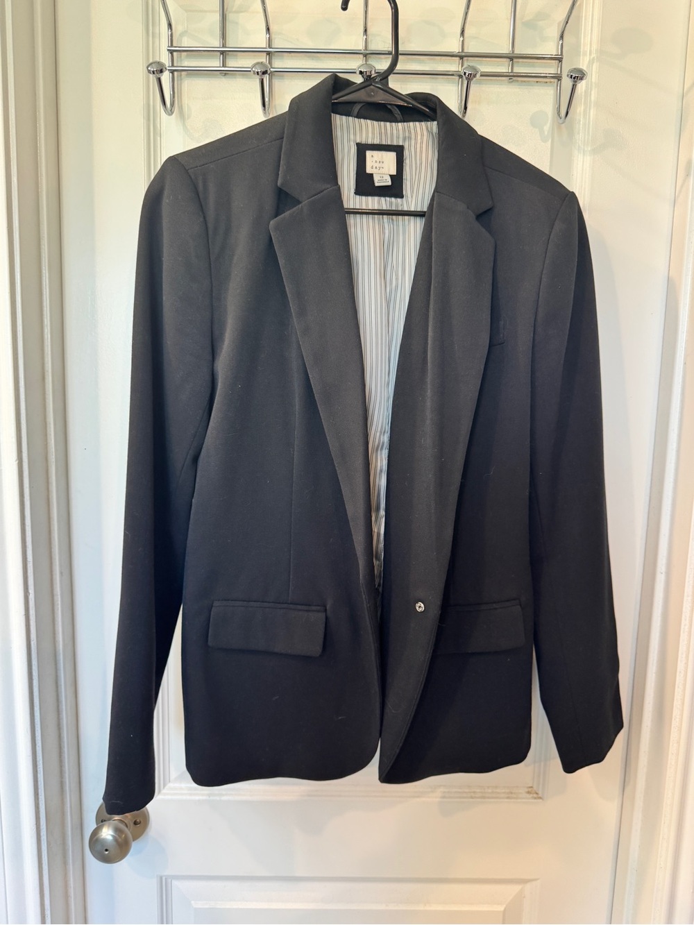 a new day Black Women's Single-Button Blazer size 12